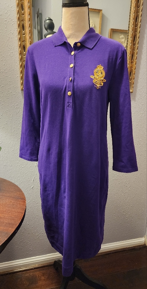 Lauren Ralph Lauren Shirt Dress  Size Large